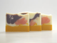 Pink alley with seabuckthorn - natural soap 