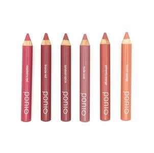 natural lipstick pencil with compostable cap, vegan and sustainable, plastic-free
