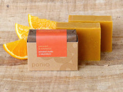 Orange & eucalyptus with sea buckthorn - natural soap