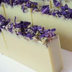 NEBALENÉ Dvojitá levanduľa - prírodné mydlo