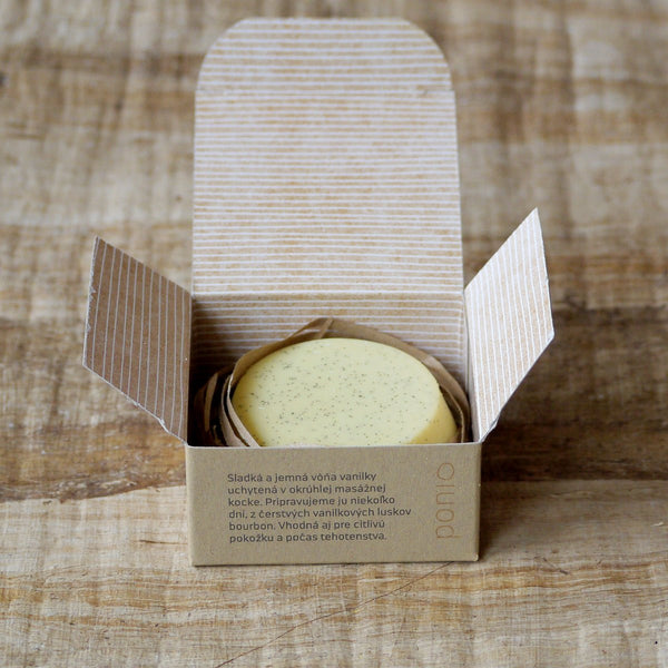 NEBALENÉ Vanilková kocka
