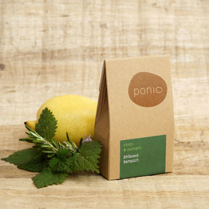 NEBALENÉ Citrón & rozmarín - žihľavový šampúch 30g/60g