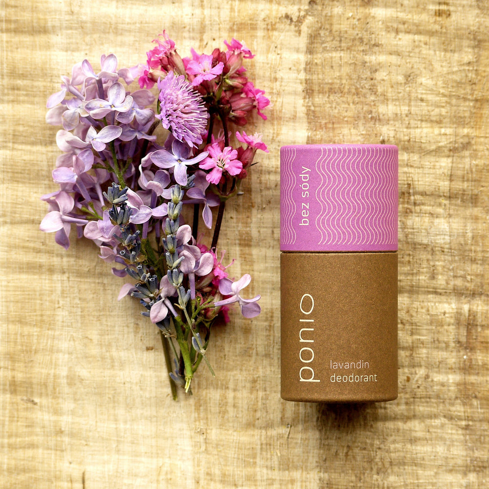 Lavandin - prírodný deodorant, sodafree