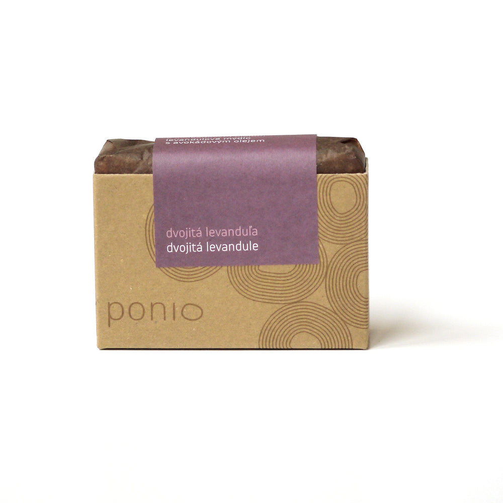 Dvojitá levanduľa bez kvetov - prírodné mydlo