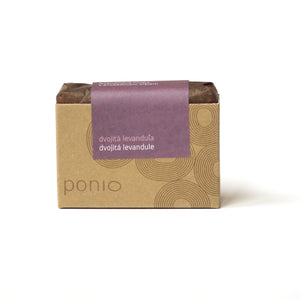 Dvojitá levanduľa bez kvetov - prírodné mydlo