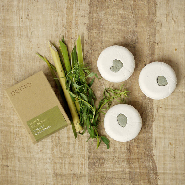 Tea tree & lemongras - šampúch proti lupinám