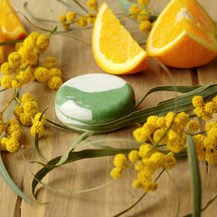 NEBALENÉ Pomaranč & eukalyptus - žihľavový šampúch 30g/60g