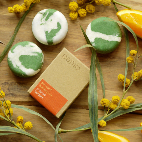 Orange & eucalyptus - nettle shampoo 30g/60g